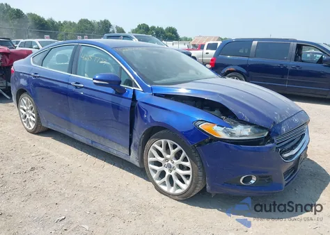 2016 Ford Fusion Titanium из США, поврежденный, VIN 3FA6P0D92GR272483